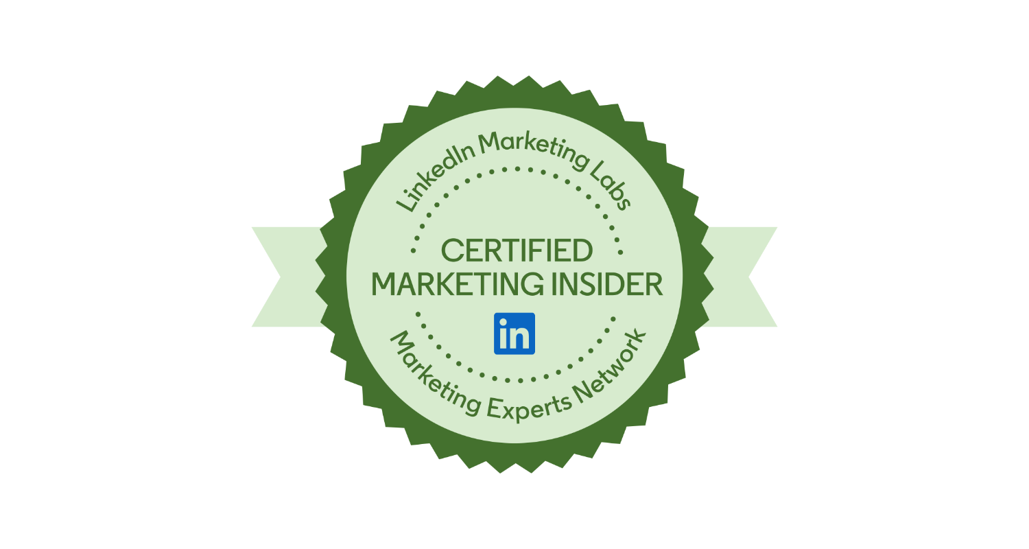 Certified Marketing Insider